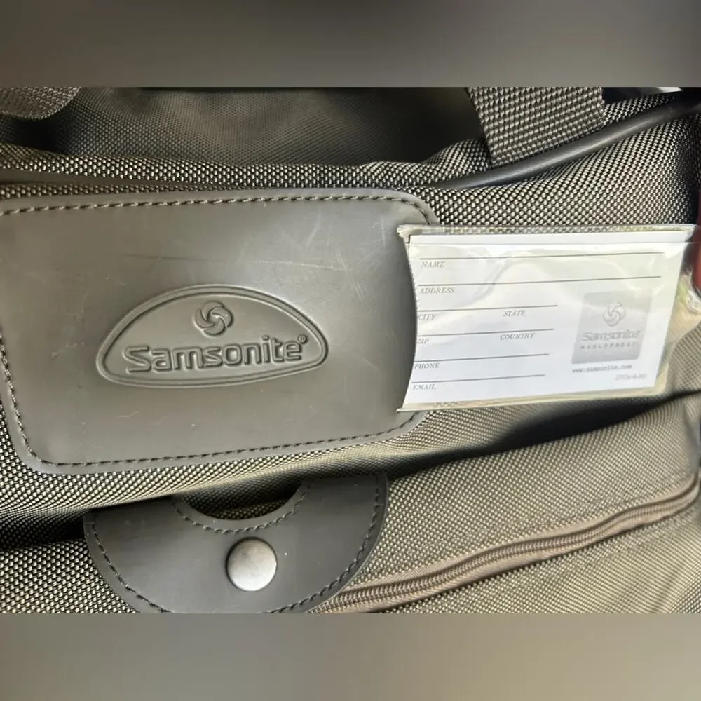 Samsonite Vintage Duffle Weekender Bag